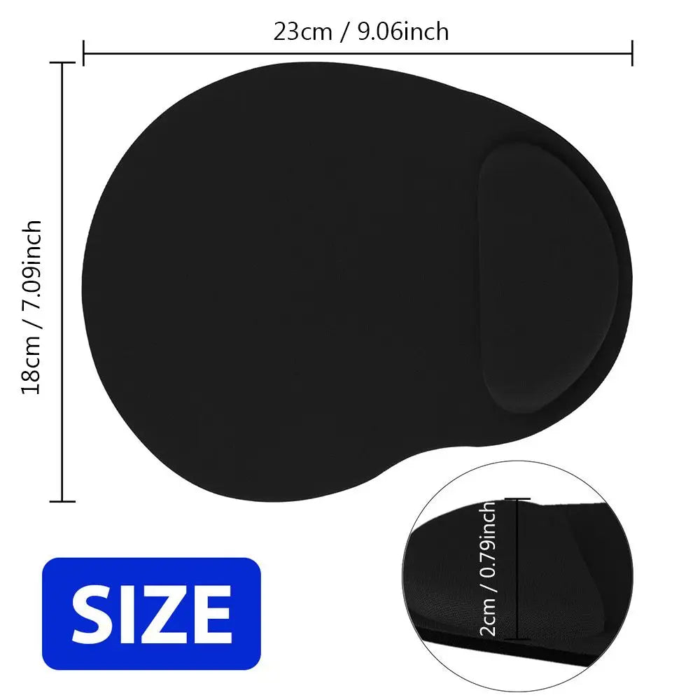 Tapis de Souris Ergonomique avec Repose-Poignet en Gel