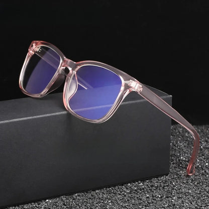 Lunettes Anti-Lumière Bleue Minimalistes – Protection Écran & Confort Visuel