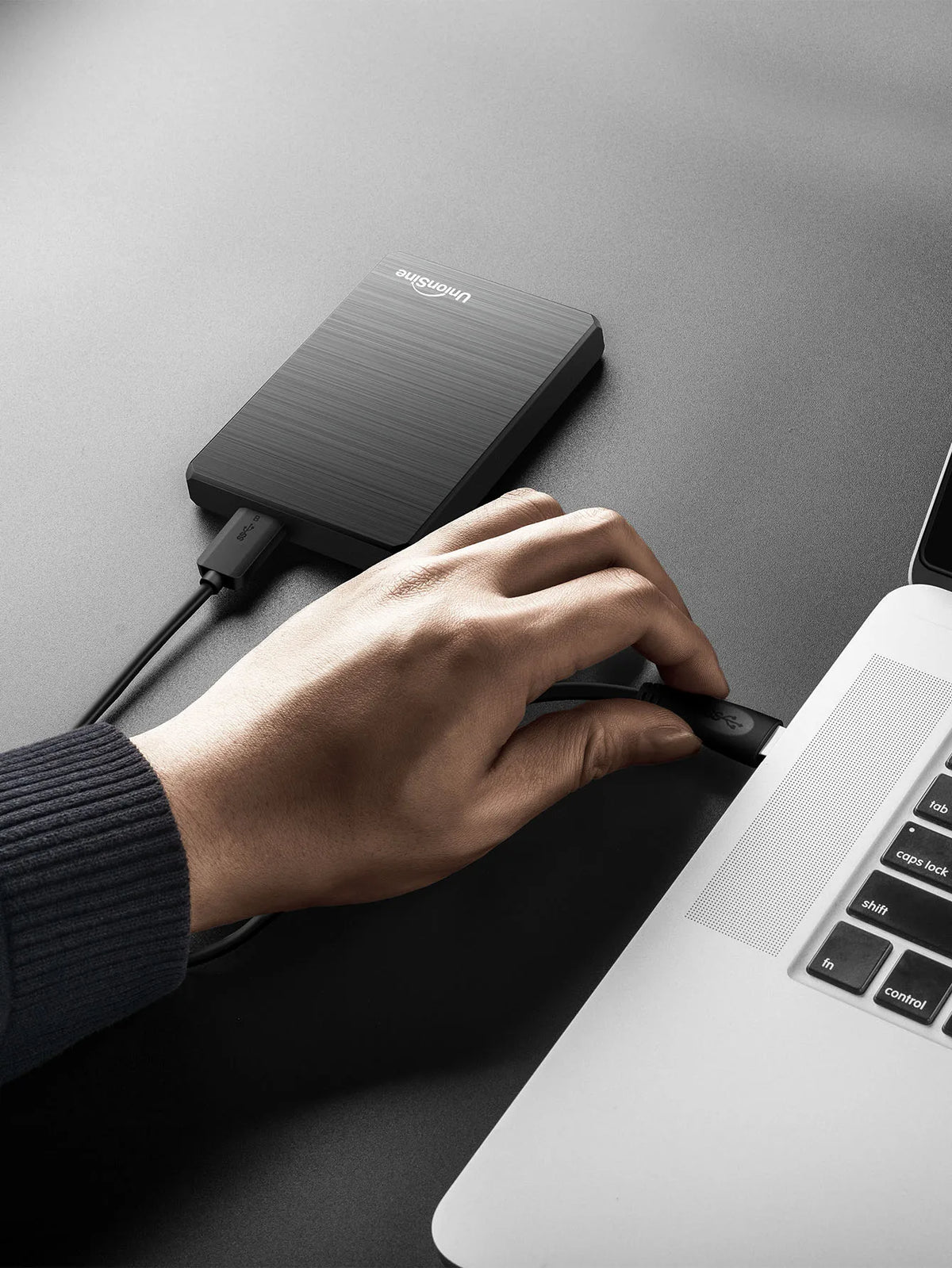 Disque Dur SSD Externe Portable Ultra-Rapide – Aluminium SÉCURITÉ & PERFORMANCE
