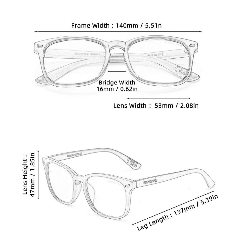 Lunettes Anti-Lumière Bleue Minimalistes – Protection Écran & Confort Visuel