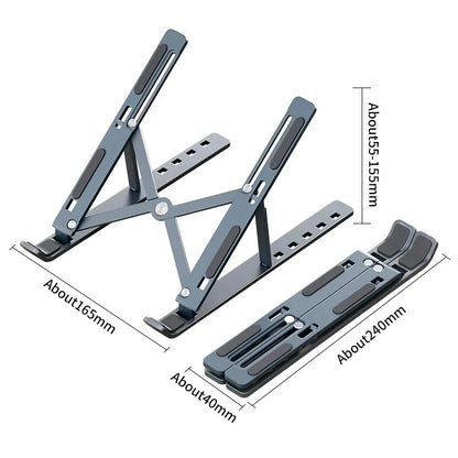 Support PC Portable Ergonomique en Aluminium