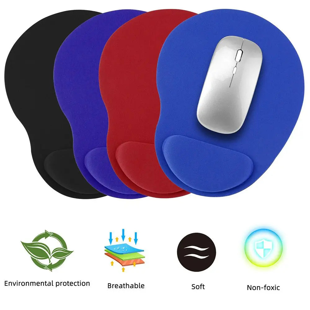 Tapis de Souris Ergonomique avec Repose-Poignet en Gel