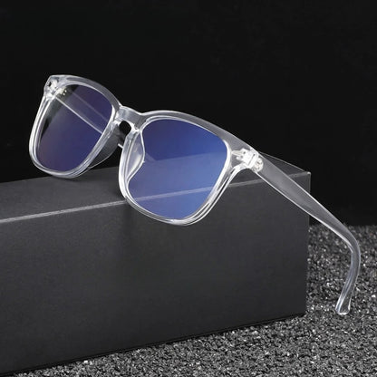 Lunettes Anti-Lumière Bleue Minimalistes – Protection Écran & Confort Visuel