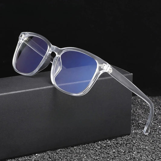 Lunettes Anti-Lumière Bleue Minimalistes – Protection Écran & Confort Visuel
