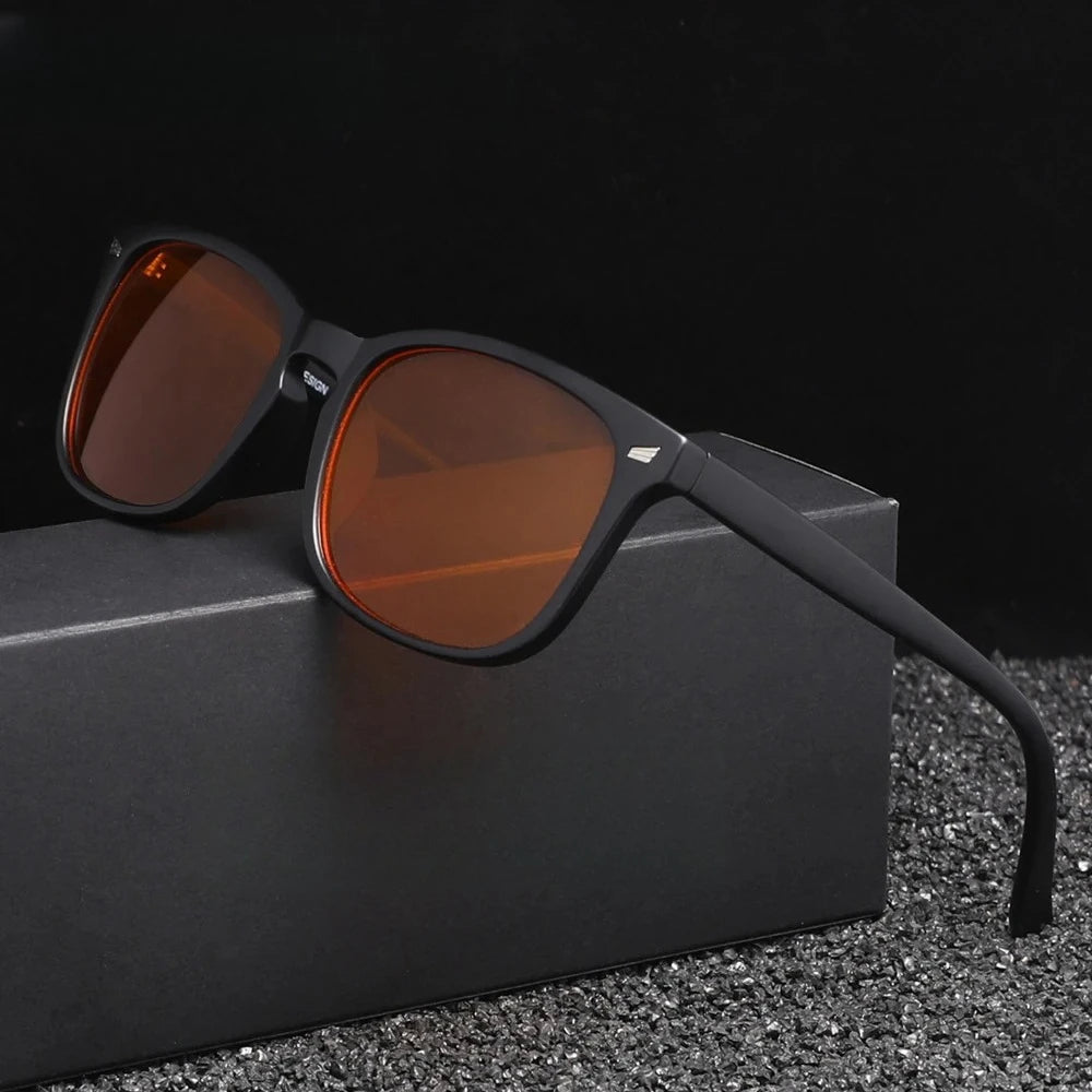 Lunettes Anti-Lumière Bleue Minimalistes – Protection Écran & Confort Visuel