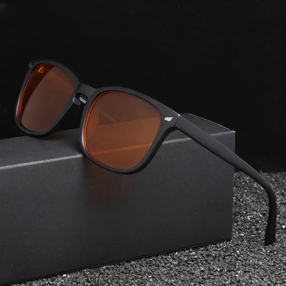 Lunettes Anti-Lumière Bleue Minimalistes – Protection Écran & Confort Visuel